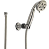 Delta Stainless Steel Finish Wall Mount Handshower Spray with H2Okinetic 604282