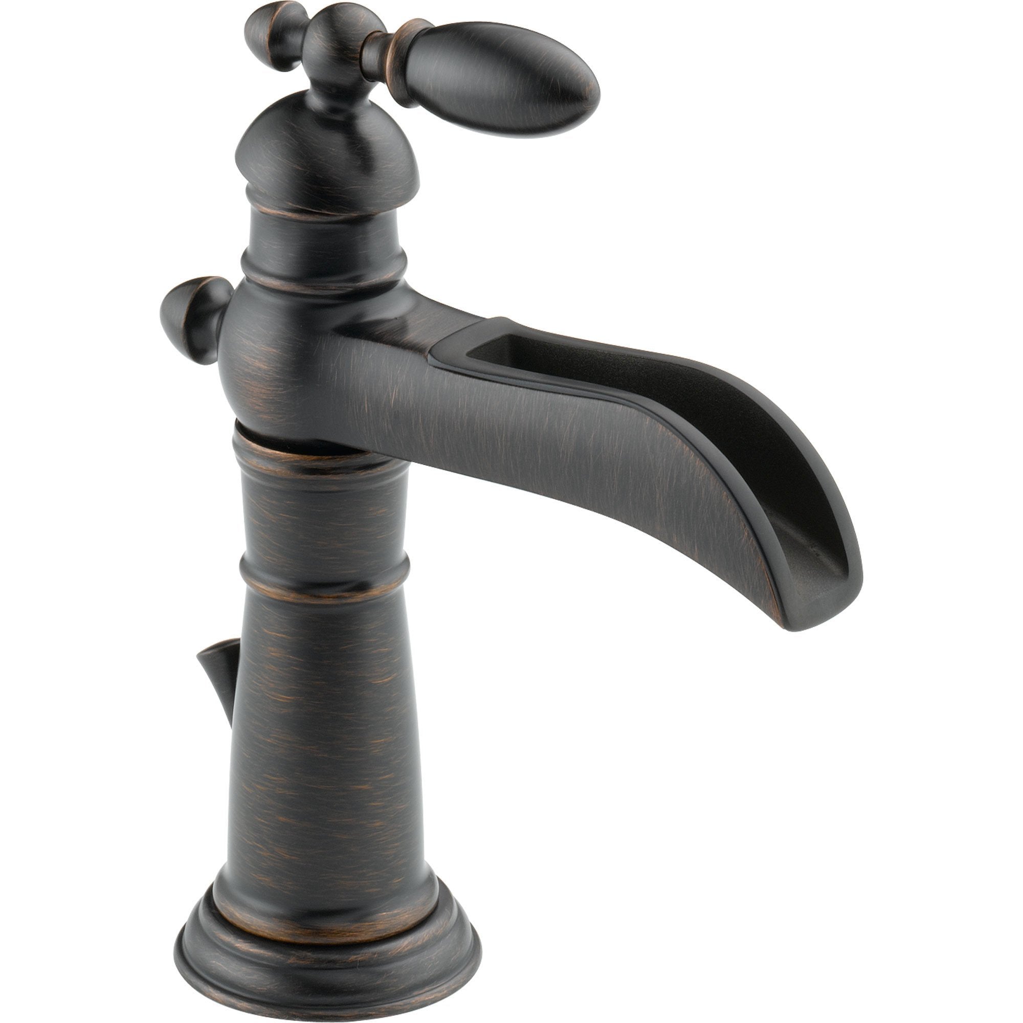 Delta Victorian Waterfall Single Handle Venetian Bronze Bathroom Faucet 474319