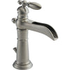 Delta Victorian Waterfall Single Handle Stainless Finish Bathroom Faucet 474318