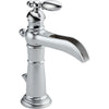 Delta Victorian Waterfall Single Hole 1 Handle Chrome Bathroom Faucet 474339