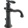 Delta Venetian Bronze Victorian Single Handle Bathroom Faucet, Roman Tub Filler with Handles INCLUDES Rough-in Valve, and Towel Ring Package D006CR