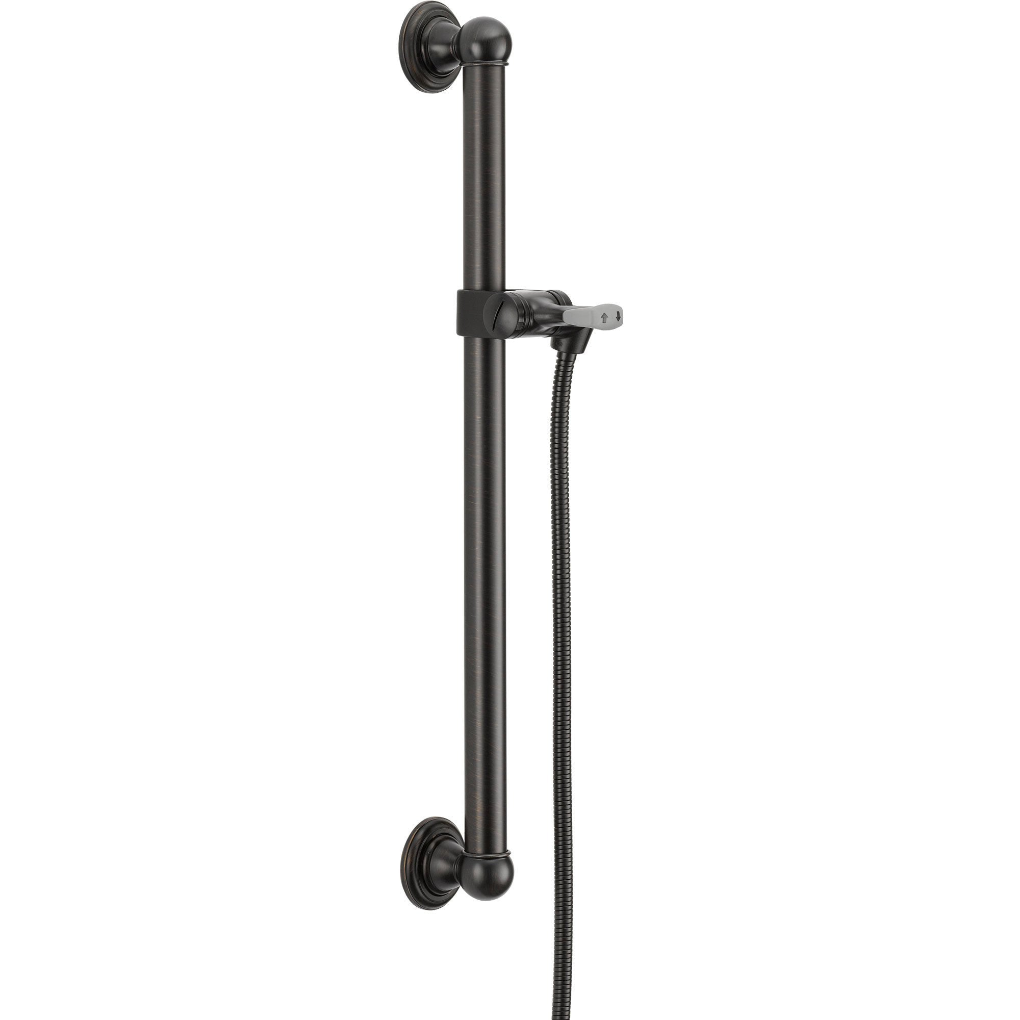 Delta 24" Venetian Bronze Grab Bar Adjustable Hand Shower Holder Assembly 561206