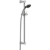 Delta 2-Spray Chrome Wall Mount Slide Bar with Handheld Shower Head 527690