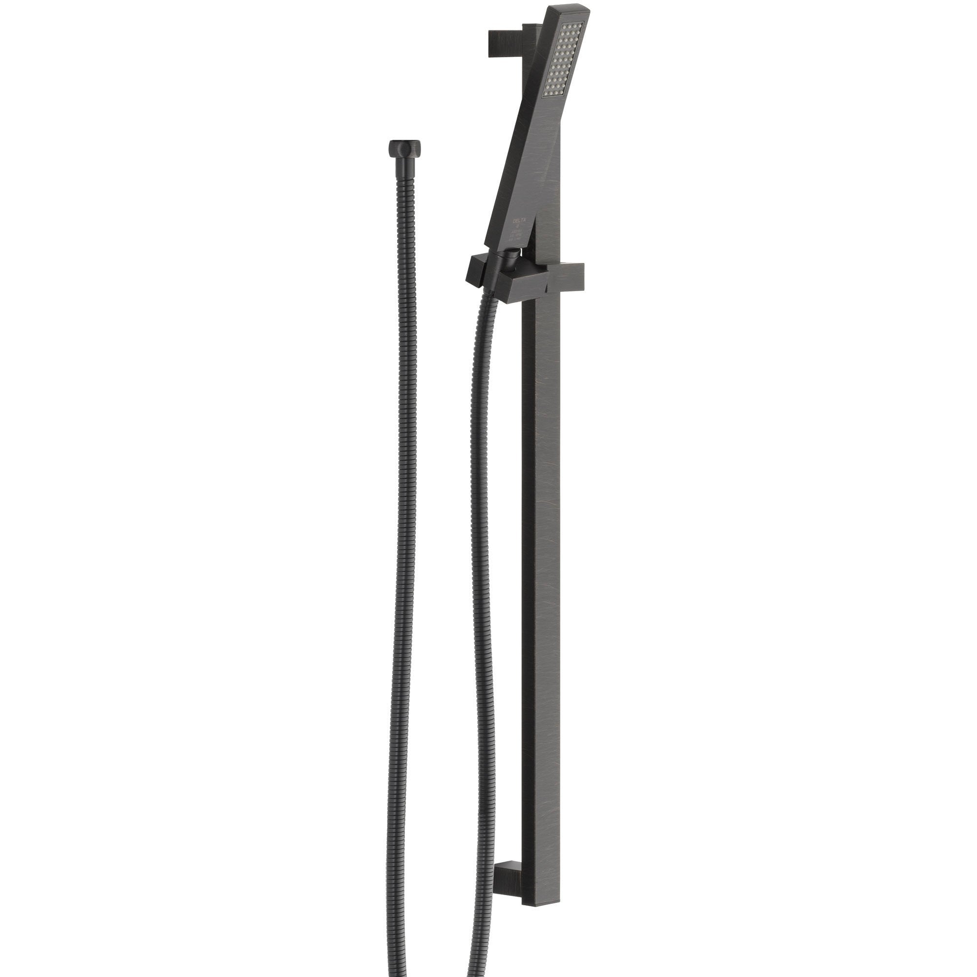 Delta Vero Modern Venetian Bronze Handheld Shower with Square Slide Bar 565531