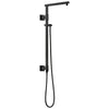 Delta Matte Black Finish Emerge Modern Angular Square Shower Column 26" (Requires Showerhead, Hand Spray, and Control) D58420BL