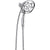 Delta In2ition Modern 2-In-1 Chrome Finish Handheld Shower / Shower Head 604330