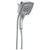 Delta Chrome Finish H2Okinetic In2ition 5-Setting Modern Two-in-One Showerhead Hand Shower Combo D5847425