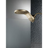 Delta Champagne Bronze Finish HydroRain H2Okinetic 5-Setting Two-in-One Shower Head D58581CZPK