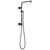 Delta Matte Black Finish Emerge Shower Column 18" Round (Requires Showerhead, Hand Spray, and Control) D58810BL