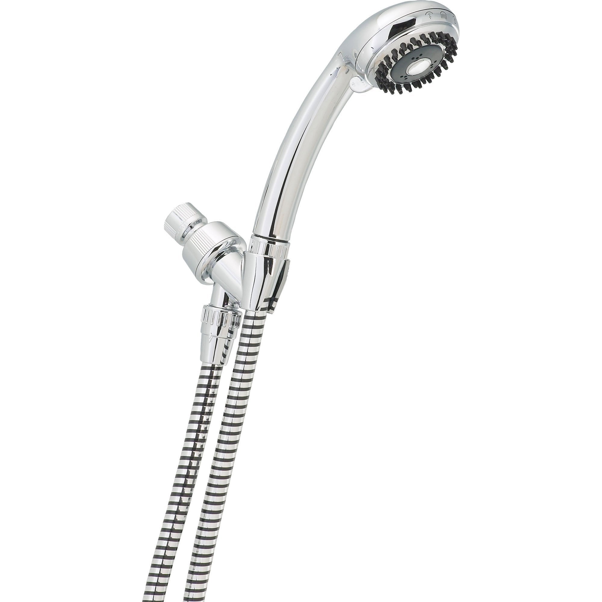 Delta 3-Spray 2.5 gpm Shower-Mount Handshower in Chrome with Pause 561220