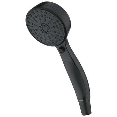 Delta Matte Black Finish ActivTouch 2.5 GPM 9-Setting Hand Shower D59424BLPK