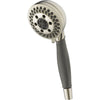 Delta 5-Spray H2Okinetic Stainless Steel Finish Handheld Shower 604308