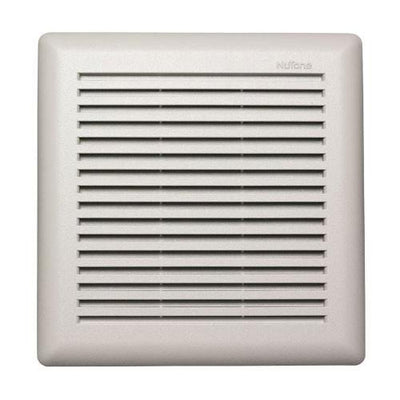 Nutone 671R 90 CFM Quiet White Grille Ceiling Mount Bath Ventilation Exhaust Fan