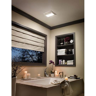 Nutone QTREN110FLT Energy Star Ceiling Mount Bath Ventilation Fan with Light