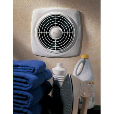 Broan 510 10" High Power 380 CFM Room to Room Wall Mount Utility Ventilation Fan