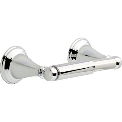 Delta Windemere Chrome BASICS Bathroom Accessory Set Includes: 24" Towel Bar, Toilet Paper Holder, and Towel Ring D10066AP