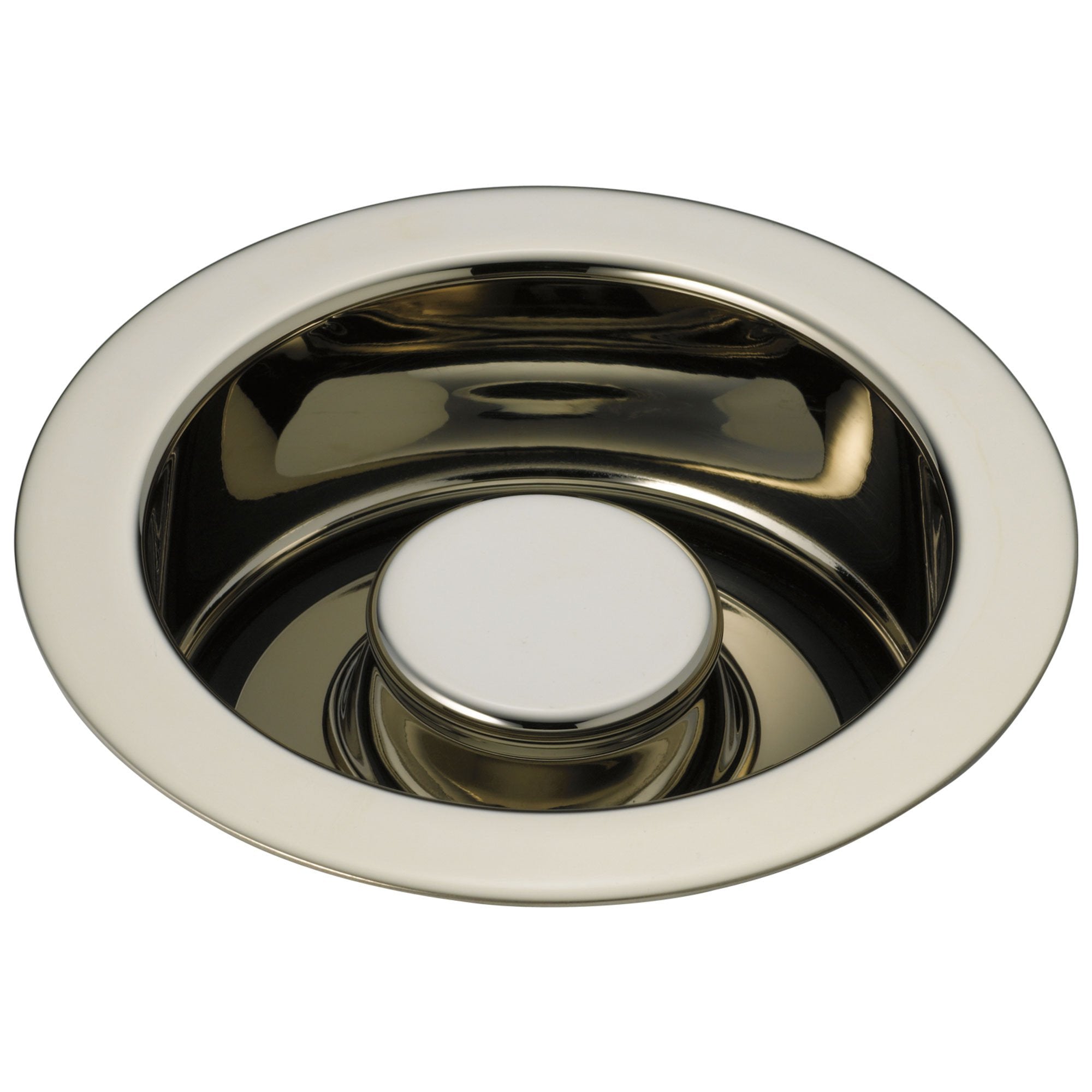 Delta Polished Nickel Finish Kitchen Sink Garbage Disposal and Flange Stopper D72030PN