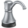 Delta Arctic Stainless Steel Finish Traditional Electronic Deck Mounted Soap Dispenser with Touch2Oxt Technology 732813