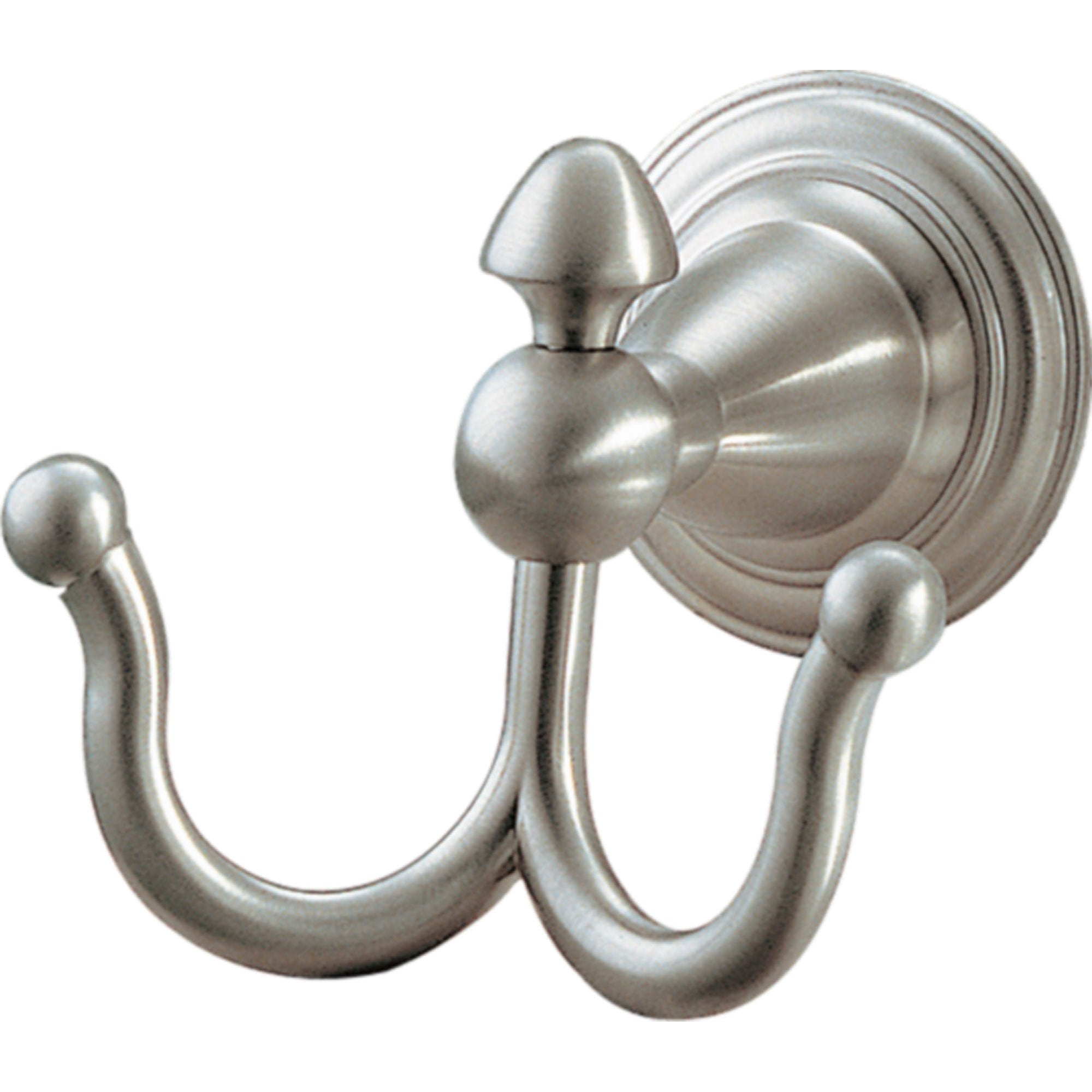 Delta Victorian Stainless Steel Finish Double Robe Hook 585793