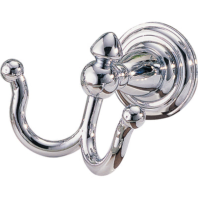 Delta Victorian Chrome BASICS Bathroom Accessory Set Includes: 24" Towel Bar, Toilet Paper Holder, and Robe Hook D10088AP