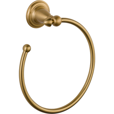 Delta Victorian Champagne Bronze STANDARD Bathroom Accessory Set Includes: 24" Towel Bar, Toilet Paper Holder, Robe Hook, and Towel Ring D10092AP