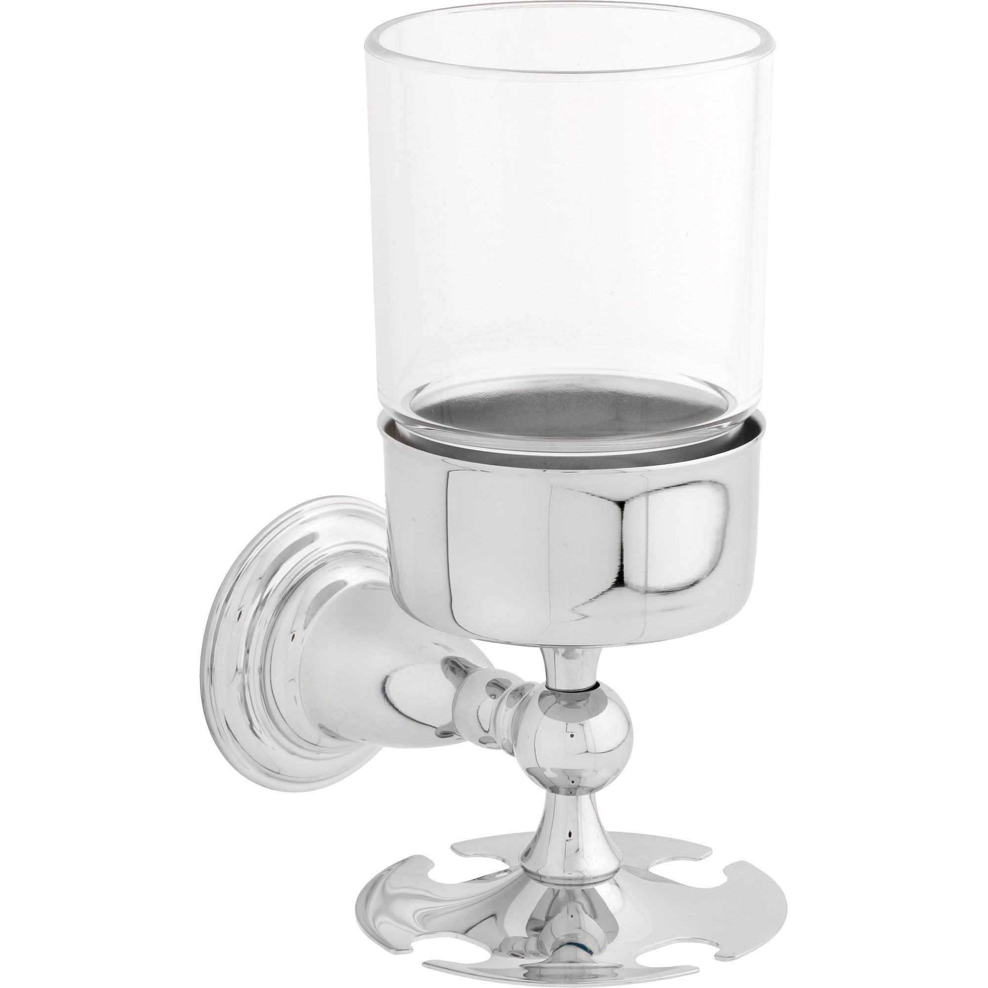 Delta Victorian Wall-Mount Toothbrush/Tumbler Holder in Chrome 387509