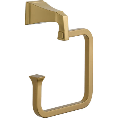 Delta Dryden Champagne Bronze STANDARD Bathroom Accessory Set Includes: 24" Towel Bar, Toilet Paper Holder, Robe Hook, and Towel Ring D10041AP