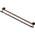 Delta Victorian Traditional Venetian Bronze 24 inch Double Towel Bar 387373