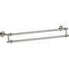 Delta Victorian Traditional Stainless Steel Finish 24" Double Towel Bar 596545