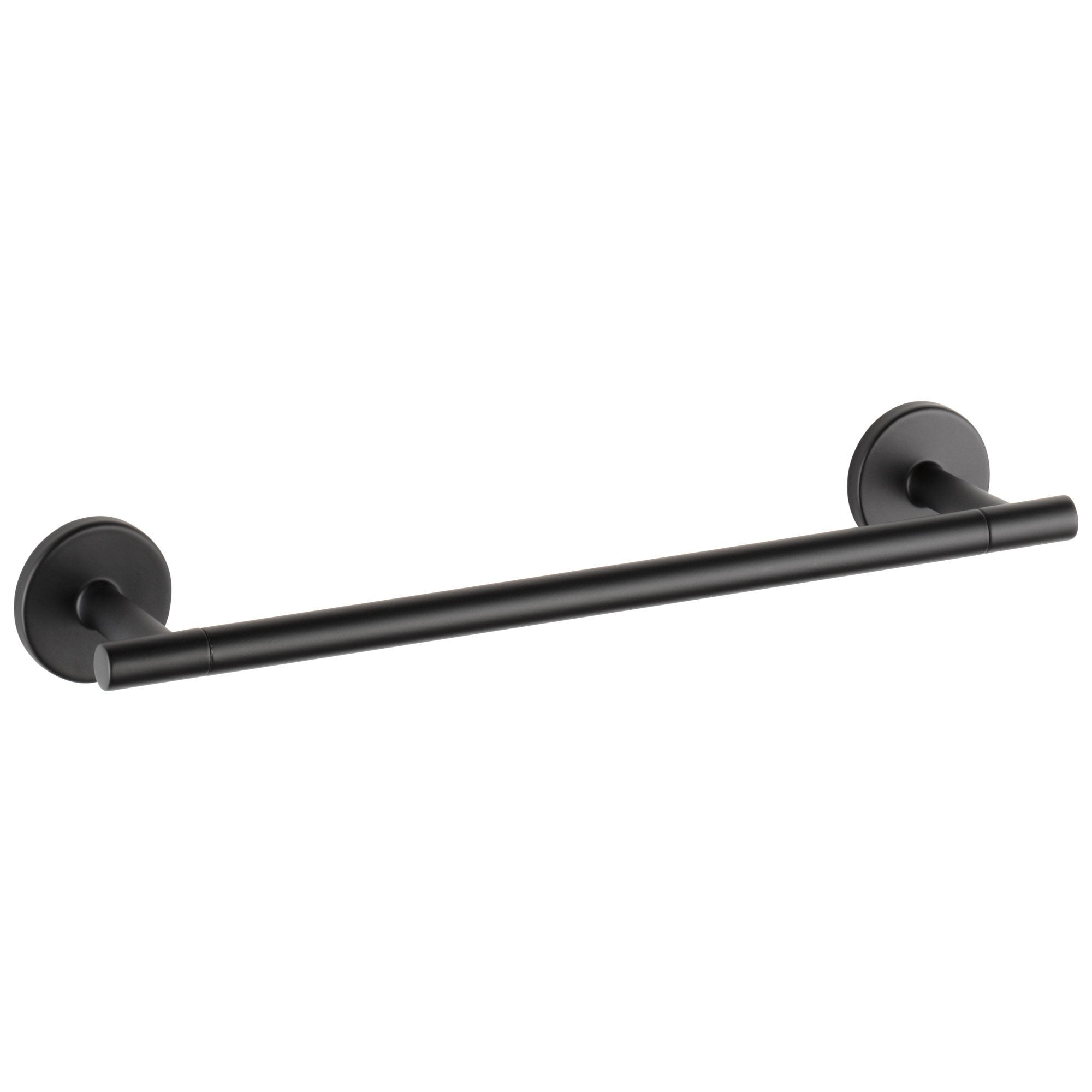 Delta Trinsic Collection Matte Black Finish Short 12" Single Towel Bar D75912BL