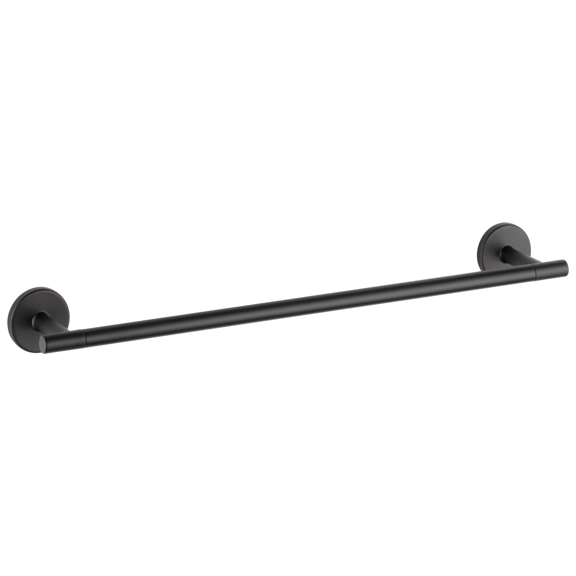 Delta Trinsic Collection Matte Black Finish Modern 18" Single Towel Bar D75918BL