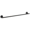 Delta Trinsic Matte Black STANDARD Bathroom Accessory Set Includes: 24" Towel Bar, Toilet Paper Holder, Robe Hook, and Towel Ring D10014AP