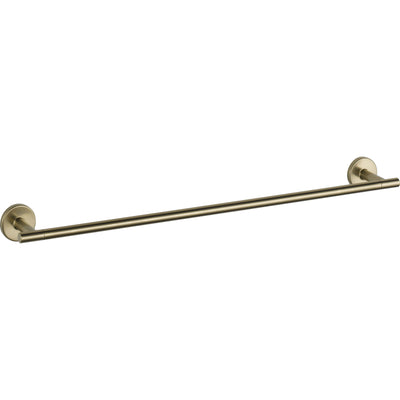 Delta Trinsic Champagne Bronze STANDARD Bathroom Accessory Set Includes: 24" Towel Bar, Toilet Paper Holder, Robe Hook, and Towel Ring D10008AP