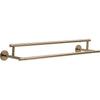 Delta Trinsic Champagne Bronze DELUXE Accessory Set Includes: 24" Towel Bar, Paper Holder, Towel Ring, Tank Lever, & 24" Double Towel Bar D10009AP