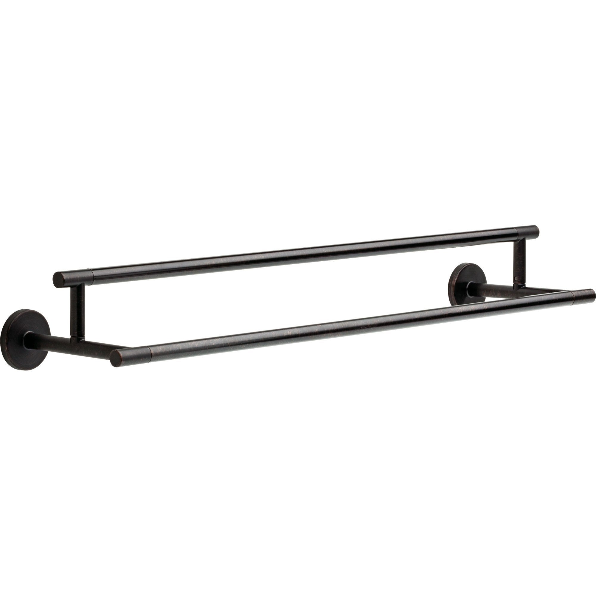 Delta Trinsic Modern 24 inch Venetian Bronze Double Towel Bar 638755