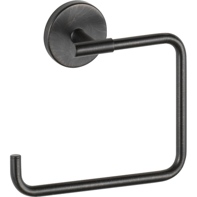 Delta Trinsic Venetian Bronze STANDARD Bathroom Accessory Set Includes: 24" Towel Bar, Toilet Paper Holder, Robe Hook, and Towel Ring D10011AP