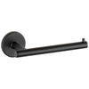 Delta Trinsic Matte Black DELUXE Accessory Set: 24" Towel Bar, Paper Holder, Towel Ring, Robe Hook, Tank Lever, & 24" Double Towel Bar D10015AP