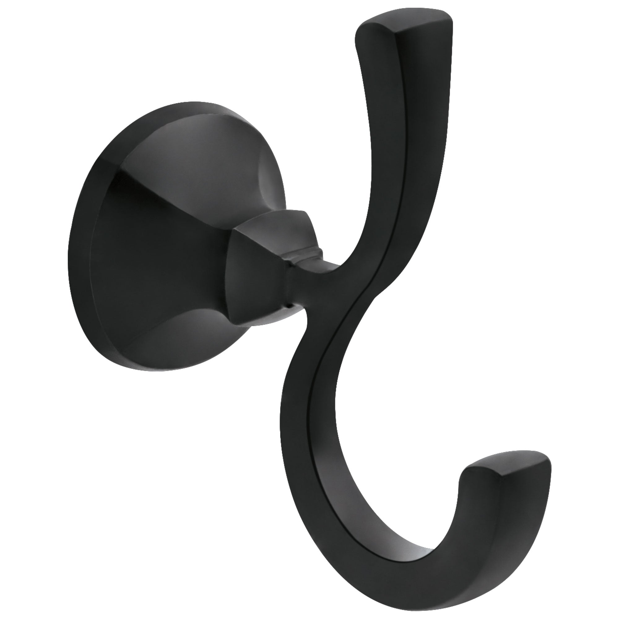 Delta Ashlyn Matte Black Finish Robe Hook D76435BL