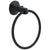 Delta Ashlyn Matte Black Finish Towel Ring D76446BL