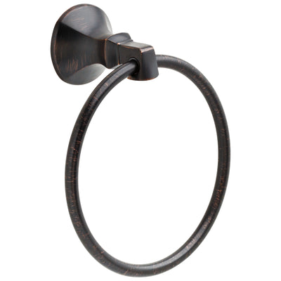 Delta Ashlyn Venetian Bronze STANDARD Bathroom Accessory Set Includes: 24" Towel Bar, Toilet Paper Holder, Robe Hook, and Towel Ring D10087AP