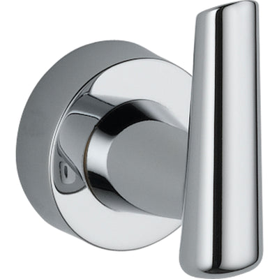 Delta Compel Chrome STANDARD Bathroom Accessory Set Includes: 24" Towel Bar, Toilet Paper Holder, Robe Hook, and Towel Ring D10072AP