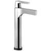 Delta Zura Collection Chrome Finish Modern Single Handle Vessel Sink Electronic Lavatory Faucet with Touch2Oxt Technology 743908