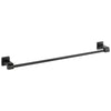 Delta Ara Collection Matte Black Finish Wall Mount 30" Long Single Towel Bar D77530BL