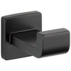 Delta Ara Matte Black BASICS Bathroom Accessory Set Includes: 24" Towel Bar, Toilet Paper Holder, and Robe Hook D10079AP