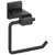 Delta Ara Collection Matte Black Finish Modern Wall Mount Toilet Tissue Paper Holder D77550BL