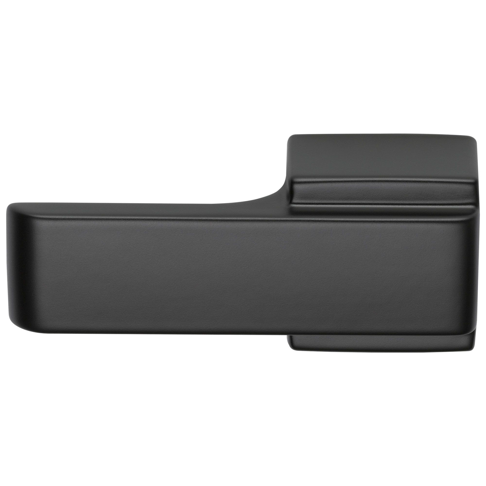 Delta Arzo Collection Matte Black Finish Modern Contemporary Universal Mount Toilet Tank Flush Lever D77560BL