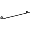 Delta Stryke Matte Black Finish 30" Single Towel Bar D77630BL