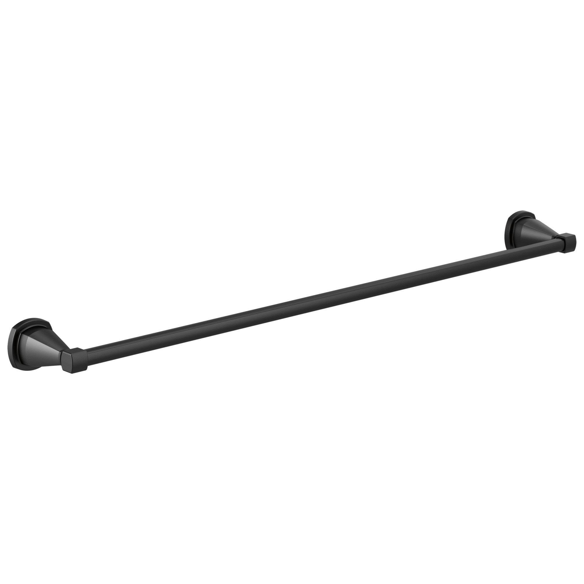 Delta Stryke Matte Black Finish 30" Single Towel Bar D77630BL