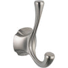 Delta Addison Collection Stainless Steel Finish Double Robe Hook 493159