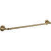 Delta Linden Champagne Bronze BASICS Bathroom Accessory Set Includes: 24" Towel Bar, Toilet Paper Holder, and Robe Hook D10102AP